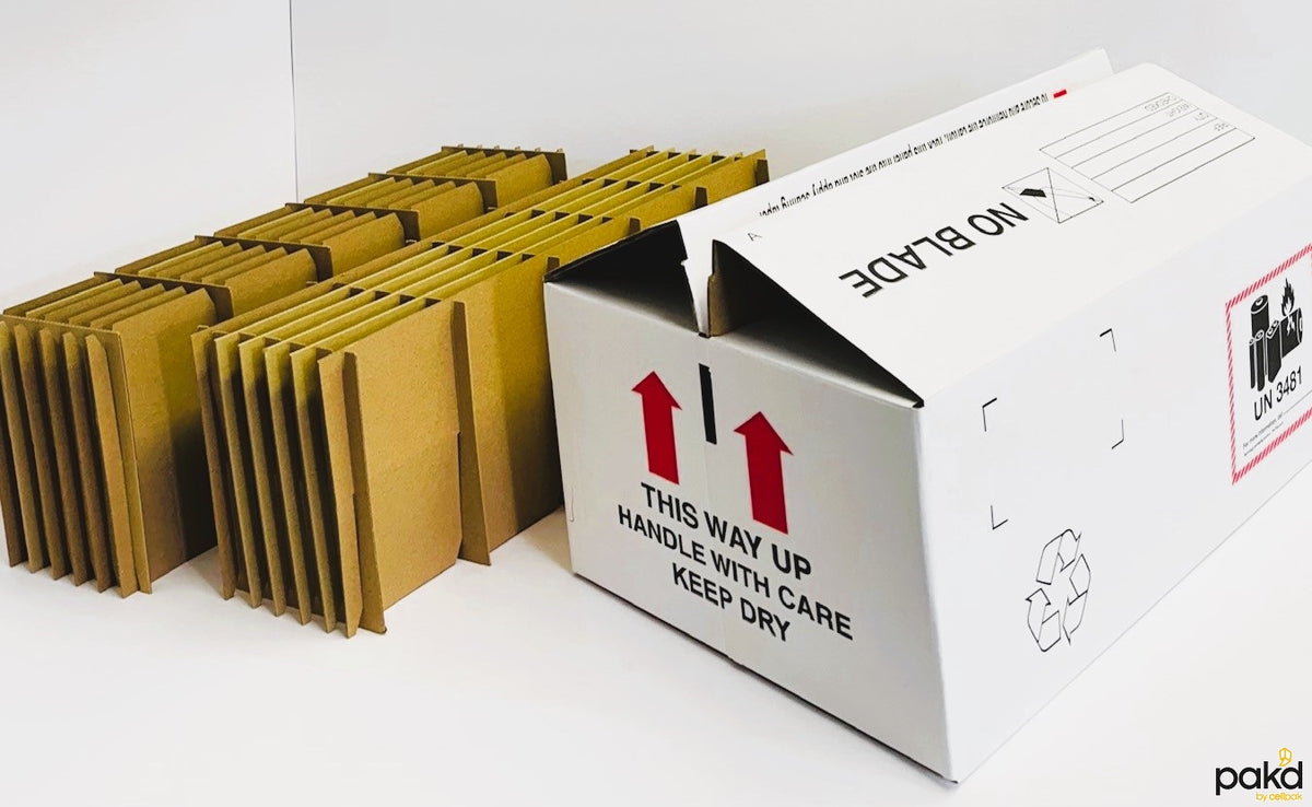 Reinforced 50 Cell Plus Size Shipper