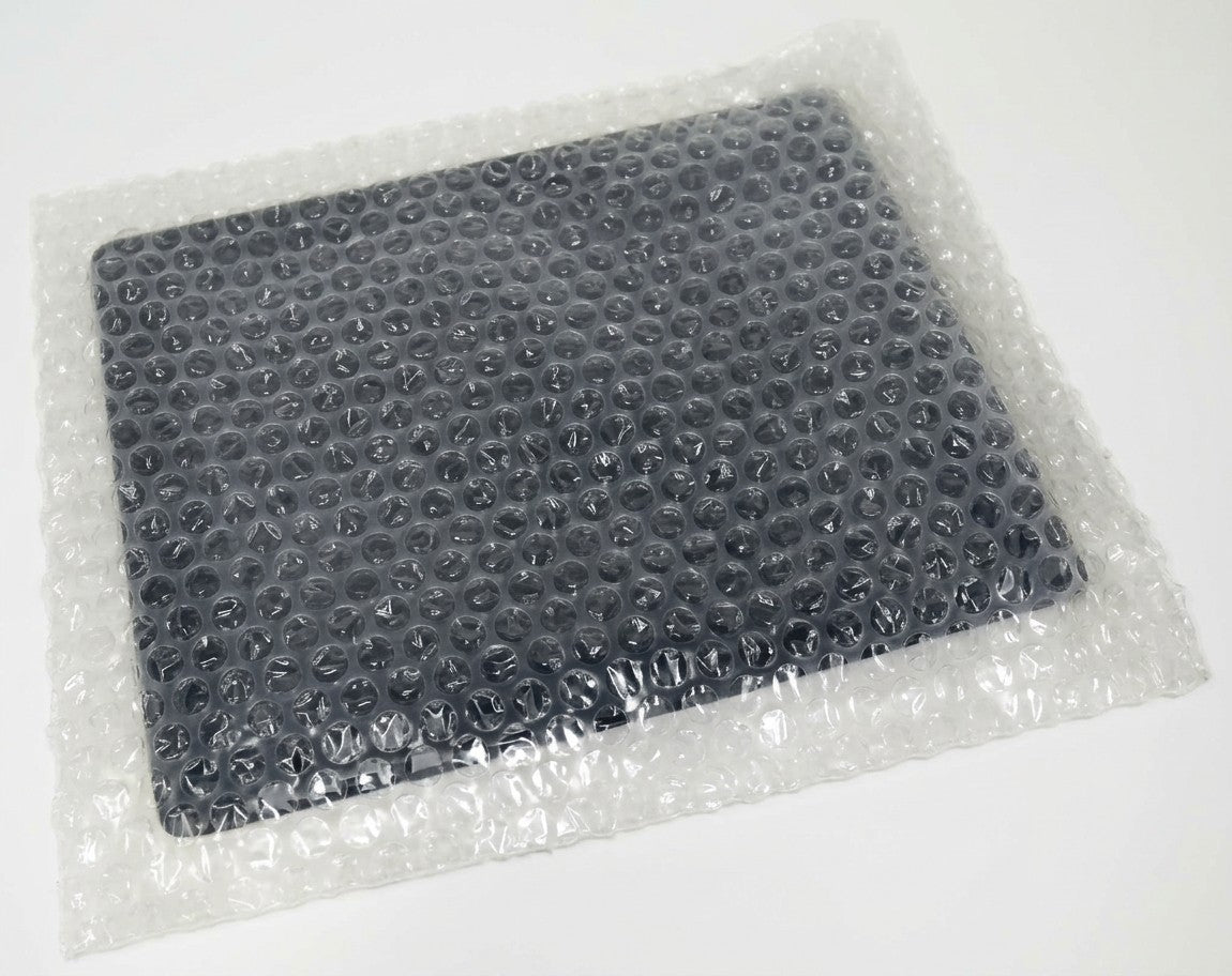 Medium self-seal bubble bag for iPads and tablets with a tablet sealed inside