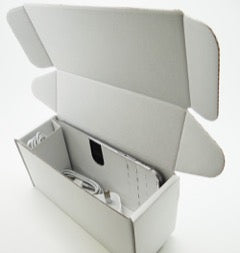 White Handset & Charger Carton