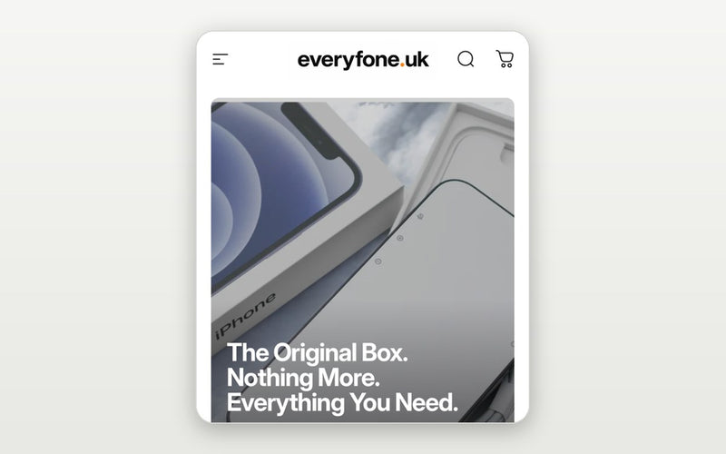 The everyfone.uk website
